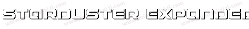 Starduster Expanded字体转换